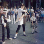 Young kids performing a dance routine