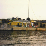 Homemade boat sails near Maine