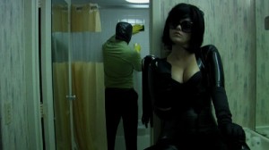 Modern Love Is Automatic Dominatrix makes her subject clean a hotel bathroom