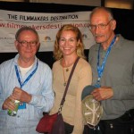 Buck Henry, Jennifer M. Kroot and George Kuchar pose for a portrait