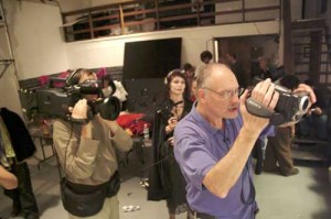 George Kuchar directs a scene