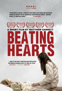 Poster for Beating Hearts featuring Gianna Bruzzese and Georgeanne Bruzzese Poster for Beating Hearts featuring Gianna Bruzzese kneeling over Georgeanne Bruzzese