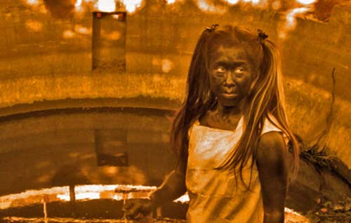 The feminine entity from the Bardo interzone