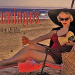 Woman in swimsuit lounges in a chair on a beach