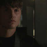 Close-up of actor Toby Hemmingway looking serious