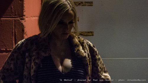 Prostitute works the streets