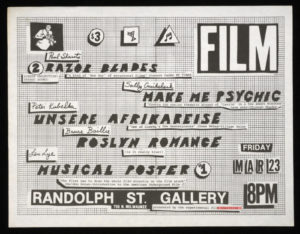 Flyer for a film screening in Chicago