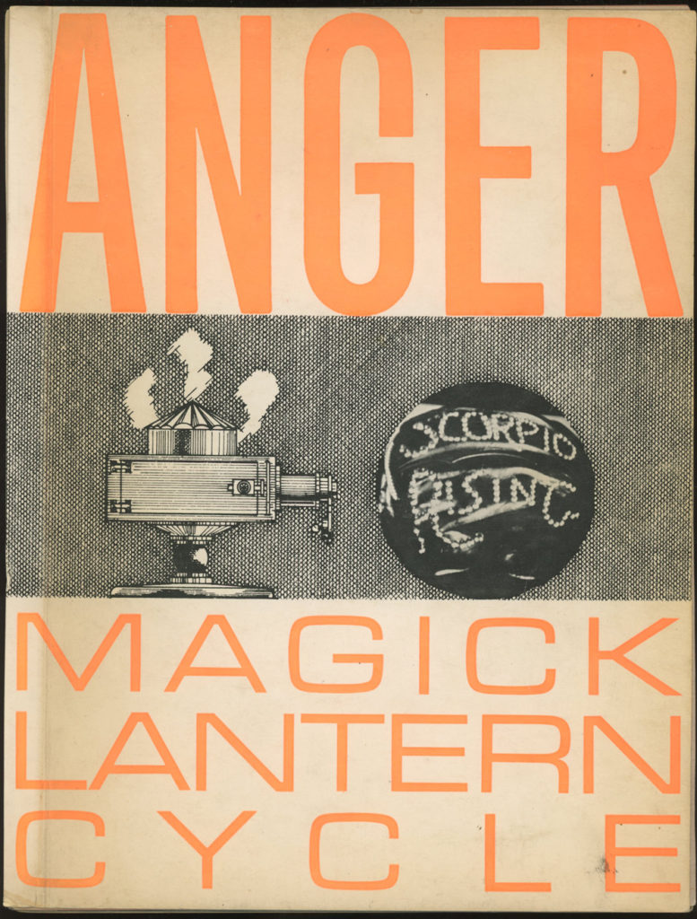 Cover of Kenneth Anger's Magick Lantern Cycle 1966 screening