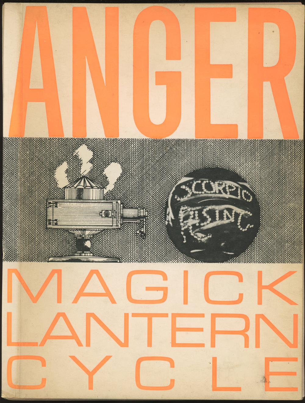 Cover of Kenneth Anger's Magick Lantern Cycle 1966 screening