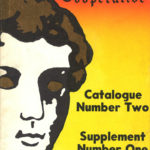 Front cover to Canyon Cinema Cooperative Catalog #2, Supplement No. 1