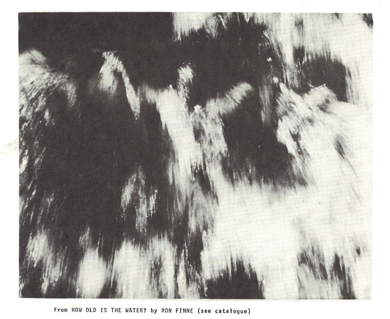 Film still from How Old Is the Water? by Ron Finne