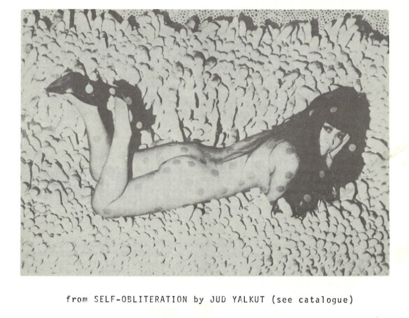 Film still from Self-Obliteration by Jud Yalkut