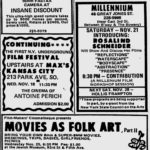 New York Underground Film Festival Continuing: 11.19.70