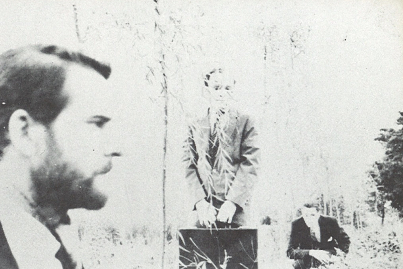 Film still from Guns of the Trees by Jonas Mekas