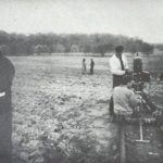 Jonas Mekas on the set of Guns of the Trees