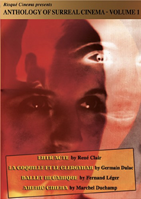 Cover to Anthology of Surreal Cinema DVD featuring an image of a bald man