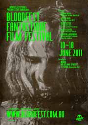 Scary poster for the Bloodfest Fantastique film festival