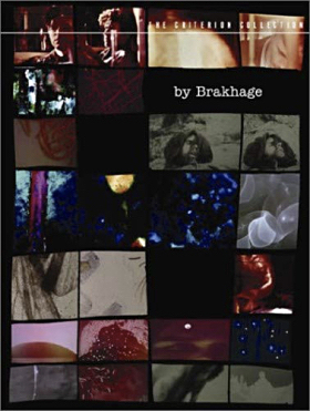 DVD cover to the Stan Brakhage compilation featuring stills from his films