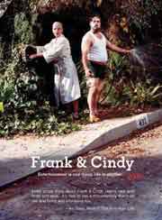 Frank and Cindy Movie poster featuring a husband and wife tending to their yard