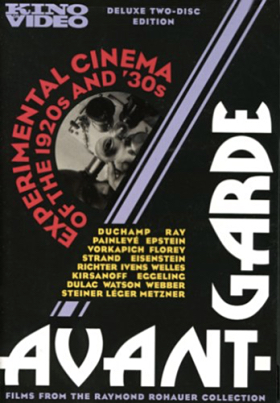 Cover to DVD for Kino Video's Avant-Garde film collection