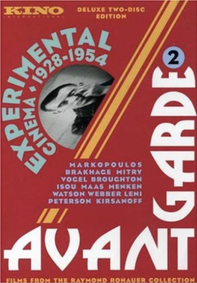 DVD cover to Avant-Garde 2: Experimental Cinema from 1928 to 1954
