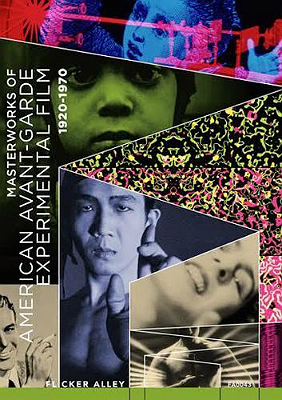 DVD cover featuring stills from avant-garde films