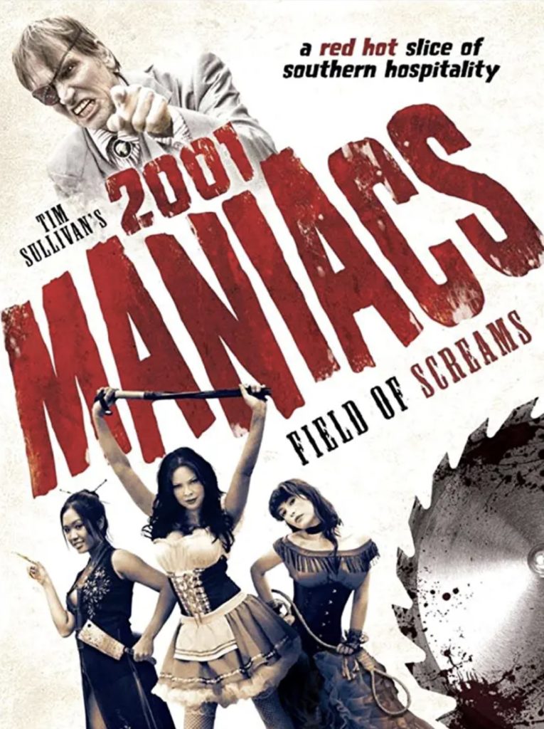 Movie poster featuring maniacs