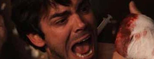 Man screams after his fingers have been cut off