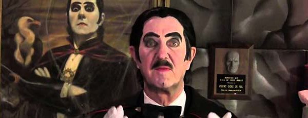 Dick Dyszel as Count Gore De Vol in his crypt