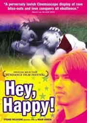 Hey Happy Movie poster featuring gay men lying in the grass