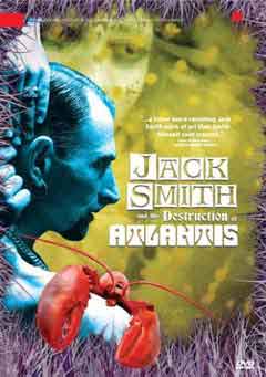 Jack Smith and the Destruction of Atlantis DVD cover featuring a blue tinted Jack Smith and a lobster