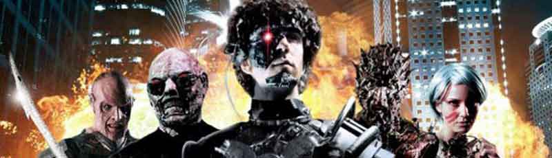 Cyborg and his army of fighters