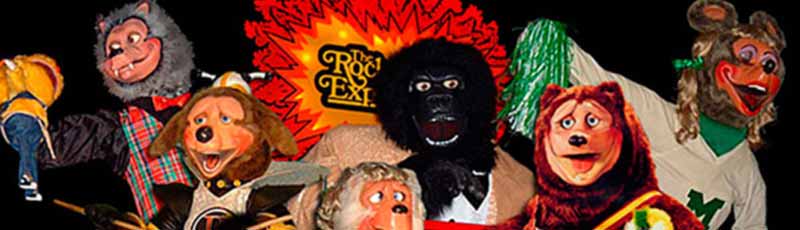 The animatronic band The Rock-afire Explosion
