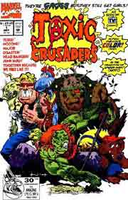 Toxic Crusaders Marvel comic Toxic Crusaders Marvel comic cover