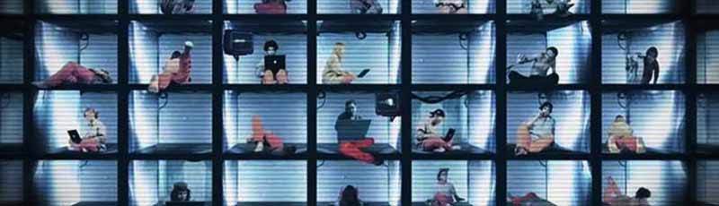People living in cubes