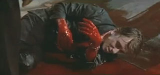 Tim Roth bleeding to death in Reservoir Dogs
