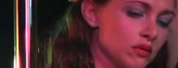 Sad exotic dancer