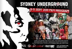 2011 Sydney Underground Film Festival poster