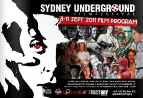 Sydney Underground Film Festival 2011 Sydney Underground Film Festival poster