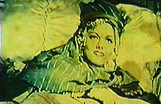 You Can't Keep a Good Snake Down Persian woman lying down in old movie
