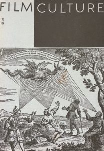 Film Culture cover to issue 21 featuring an engraving by Johann Zahn