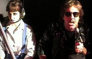 Planet of the Vamps Male broadcaster and his female radar engineer