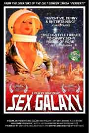 Movie poster featuring a sexy female astronaut