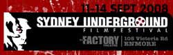 Sydney Underground Film Festival Sydney Underground Film Festival logo featuring a scene from Un Chien Andalou