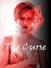 The Curse Semi-naked woman with a wolf covering her face
