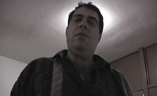 Uncle Eugene Eugene Lubarsky towering over the camera