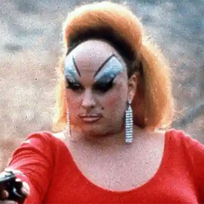Divine in outrageous makeup