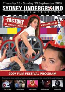 Sydney Underground Film Festival Sydney Underground Film Festival poster featuring girls in sexy poses