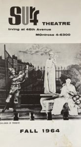 Cover to the 1964 Fall screening program for the Surf Theatre in San Francisco