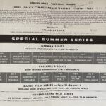 Surf Theatre: 1966 Summer Program: Underground Film Series